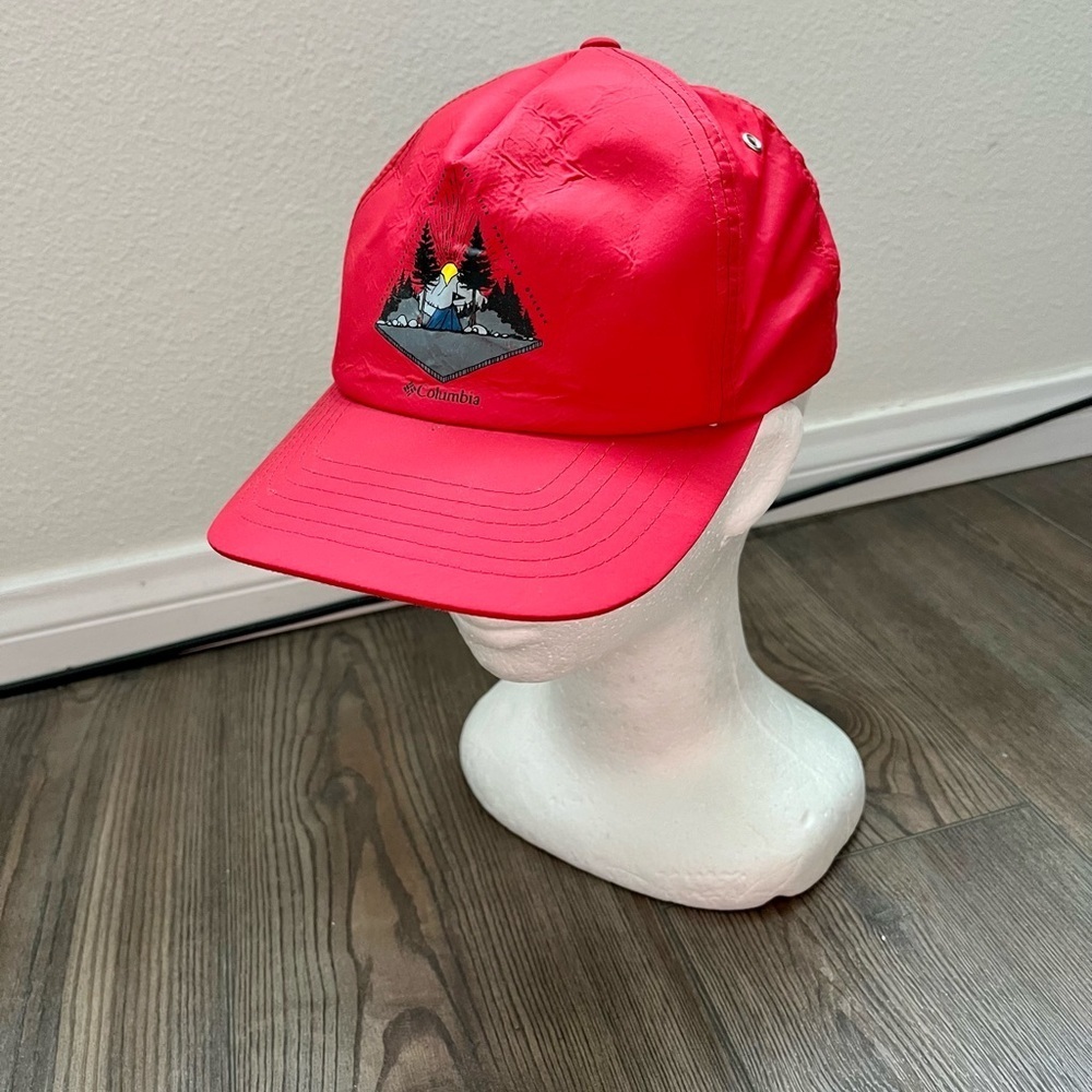 Columbia Bright Red Adventure Cap